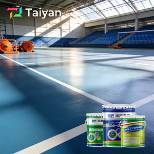 <span class=keywords><strong>Peinture</strong></span> acrylique à base d'eau écologique pour sols en ciment, antidérapante et résistante à l'usure, pour usage intérieur/extérieur - Product Image 1