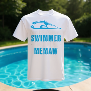 Camiseta Swimmer Memaw Grandma para abuela, regalo para amantes del natación - Product Image 3