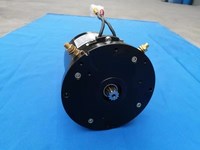 Sikat DC XQ-0.85T 24V 850W, Kit konversi mesin skuter listrik Motor BLDC dengan rem
