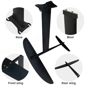 กระดานโต้คลื่นอลูมิเนียมคาร์บอน1179sqcm ใบมีดขนาดเล็กสำหรับแข่งกระดานโต้คลื่นไฮโดรฟอยล์ - Product Image 6