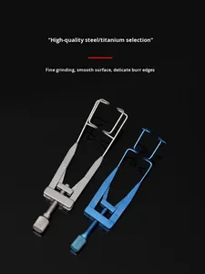 Dilator Pelindung Bulu Mata Manual dari Baja Tahan Karat dan Paduan Titanium, Spekulum Mata, Retraktor Kelopak Mata untuk Bedah Oftalmik - Product Image 4