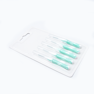 Spazzole <span class=keywords><strong>interdentali</strong></span> professionali in plastica con manici flessibili efficaci per la rimozione della placca e la cura delle gengive - Product Image 6