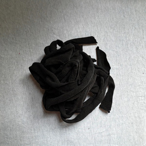Retazos de tela de algodón terylene negros, trapos usados, tela textil negra, residuos textiles 100% algodón - Product Image 2