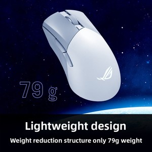 ROG <span class=keywords><strong>เมาส์</strong></span>กล3rd <span class=keywords><strong>ไร้</strong></span><span class=keywords><strong>สาย</strong></span> AP น้ำหนักเบาโหมด Tri-Mode <span class=keywords><strong>เมาส์</strong></span>กลไกที่ออกแบบตามหลักการยศาสตร์มีเซ็นเซอร์36K - Product Image 3