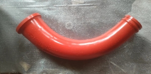 DJ Brand <strong>Concrete</strong> <strong>Pump</strong> <strong>Elbow</strong> DN125 R1000 Flange Bend Pipe ISO9001 Certified 85 Bar Wear-Resisting China Factory Made - Product Image 3