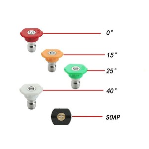 Pistolet de lavage haute pression pour voiture 4000 PSI avec buse à noyau céramique à pression réglable, kit de tiges allongées, outil de nettoyage domestique - Product Image 3