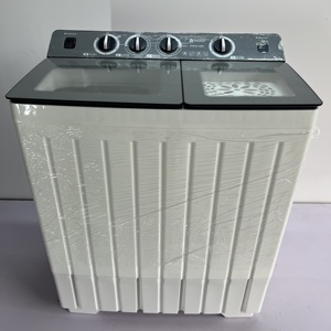 <span class=keywords><strong>Lavadora</strong></span> semiautomática de doble tina de gran capacidad con carga superior y secado eléctrico para RV, hoteles y pequeños dormitorios - ¡Nueva! - Product Image 3