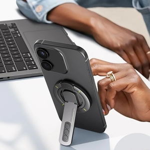Magnetic Phone Grip With Silicone Phone Holder Stand Double-Sided Magnet Mount Gym Holder Finger Ring <strong>Bracket</strong> - Product Image 3