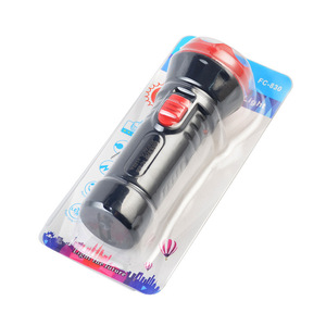 Linterna Recargable LED con Carga USB, Cuerpo de Plástico, Botón de Encendido, Luz de Camping FC-830 - Product Image 1