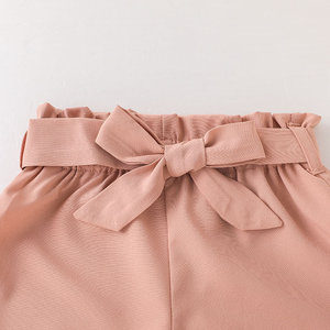 2022 estate completi Casual per bambine 2 pezzi di moda con gilet senza maniche stampato a strisce zebrate con cintura in tinta unita - Product Image 6