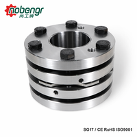 Accouplement à diaphragme en acier robuste et flexible pour systèmes de convoyeurs miniers, machines industrielles africaines
