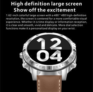 S60max 스마트 워치 Rtl8763vp 칩 제스처 제어 1.62 인치 원형 스크린 웨어핏 프로 s 60 S60max S60 최대 스마트워치 - Product Image 5