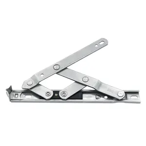 DTB-HE10 High Quality 304 Stainless Steel Window Hinge 10 Inch Top Hung Round Groove Friction Stay