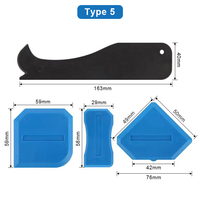 Kit d'outils de calfeutrage en silicone industriel avec raclette de finition de mastic remplaçable pour joints de scellement de sols de cuisine et salle de bain