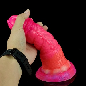 YOCY Enorme Dildo Alienígena de Fantasía, Vibrador Remoto, Tapón Anal de Silicona Luminoso, Juguete Sexual para Mujeres y Hombres, Masturbador, Sex Shop - Product Image 4