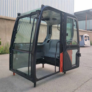 Montaje de cabina de excavadora QINGHUI DX55 DX60 Equipo interior de vidrio de cabina de conductor Garantía de 1 año Suministro directo de fábrica - Product Image 6