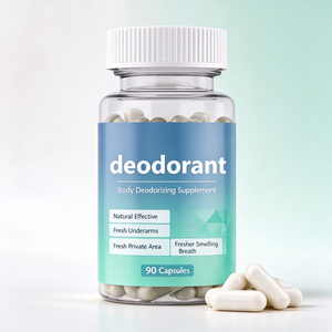 Capsule Deodoranti OEM con Clorofilla <span class=keywords><strong>per</strong></span> Freschezza Ascellare, Controllo dell'Alito e Supporto Completo contro gli Odori Corporei - Product Image 1
