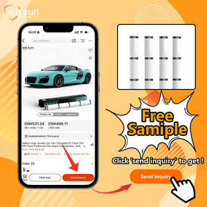 We Sun Glossy Matte <strong>Black</strong> TPU Car <strong>Wrap</strong> Full Body Piano <strong>Black</strong> Tinted Film Color Changing Satin <strong>Black</strong> Vinyl <strong>Wrap</strong> - Product Image 3