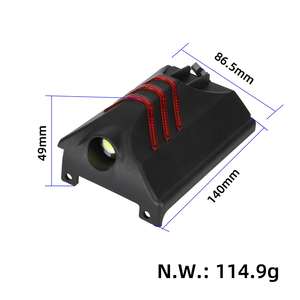 Kukirin G3 Pro Bottom <b>Plate</b> Left Front Cover Assembly Scooter Four <b>Side</b> Warning Turn <b>Side</b> Light Assembly - Product Image 2