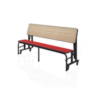 Pour DT-07 Mobilier de restaurant : Ensembles table et chaises rondes pour cantine - Personnalisable, garantie 5 ans