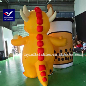 Moule gonflable Ensemble de vêtements modèle de dessin animé publicitaire <span class=keywords><strong>Dragon</strong></span> gonflable - Product Image 4