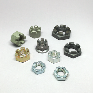 Tuerca de castillo de altura completa M6 M8 M10 M12 M14 M16 M18 M24, tuerca de castillo de acero inoxidable FINO <span class=keywords><strong>DIN</strong></span> <span class=keywords><strong>935</strong></span> - Product Image 6