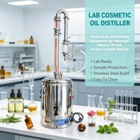 Équipement de distillation de laboratoire, kit d'appareils de distillation, ensemble complet de verrerie, gratuit pour une utilisation sûre en laboratoire