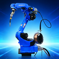 Bras de robot de soudage industriel à 6 axes de haute précision, système de soudage TIG au laser intégré, équipement de soudage automatique intelligent