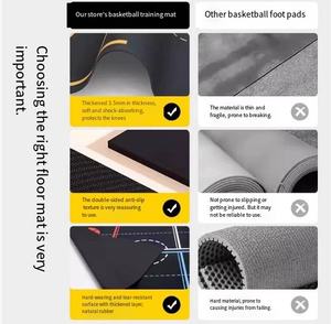 Tapis de gymnastique portable en caoutchouc durable et imperméable pour enfants, antidérapant, pour gymnase, basketball, tumbling, judo, entraînement, réduction du bruit - Product Image 6