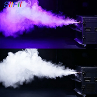 Machine à brouillard extérieure 3500W IP65, générateur de fumée haute puissance, contrôle DMX 3 canaux, couverture 500m, sortie de fumée 40 800 CFM pour scène