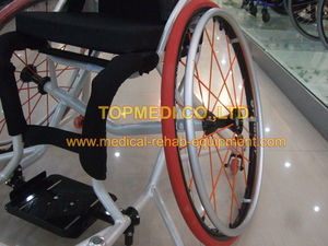 Topmedi di Fascia Alta THE778LQ di alluminio di fascia alta di pallacanestro sport sedia a rotelle prezzo - Product Image 2