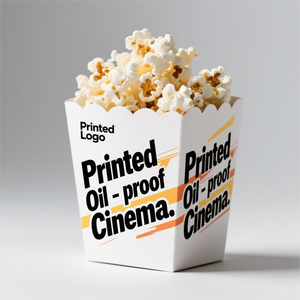 Personalizado pequeño tamaño grande Eco Pla recubierto a rayas liso cine aperitivos papel embalaje cubo <span class=keywords><strong>Pop</strong></span> <span class=keywords><strong>Corn</strong></span> tazas para palomitas de maíz tazón caja - Product Image 4