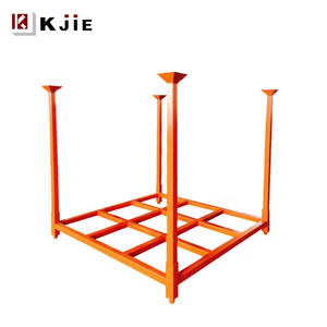Estantes de almacenamiento de <span class=keywords><strong>metal</strong></span> de hierro con recubrimiento de polvo Material de acero Tubos apilables y bastidores de neumáticos para almacén de tela para bastidores de hierro - Product Image 2