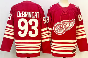 Camiseta de Hockey sobre Hielo de los <span class=keywords><strong>Detroit</strong></span> Red Wings, Personalizada con el Número 88 de Kane, el 71 de Larkin y el 9 de Howe, Estilo Retro Vintage, Venta al por Mayor - Product Image 6