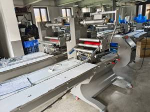 Hoàn toàn tự động ngang gói dòng chảy đóng gói máy đóng gói Tủ bản lề và xử lý máy đóng gói tự động - Product Image 5