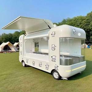 รถขายอาหารเคลื่อนที่ปี 2006 พร้อมครัวครบชุด รถขายอาหารเบอร์เกอร์ ฮอทดอก กา<span class=keywords><strong>แฟ</strong></span> ไอศกรีม <span class=keywords><strong>ชา</strong></span>นมไข่มุก พิซซ่า - Product Image 5