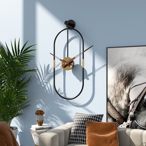España sala de estar luz lujo Metal Simple moderno escandinavo hierro pared hogar restaurante creativo Reloj de pared - Product Image 3