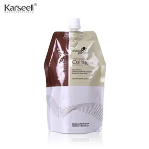 Karseul Collageen Haarmasker 500Ml Hydraterende Reparatie Keratine Argan Olie Haarmasker Voor Salon