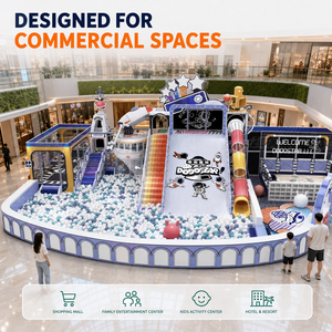 Attrezzature per parchi divertimento OEM/ODM all'ingrosso, area giochi morbida personalizzabile in schiuma per bambini, area giochi interna per bambini, casetta giochi - Product Image 1