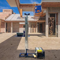 Palan à béton automatique télécommandé au meilleur prix 220v avec plate-forme de levage de ciment Machine avec poignée
