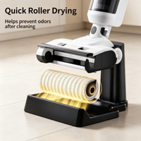 Aspirateur intelligent sans fil tout-en-un avec filtre HEPA, pour le lavage des sols, aspirateur à main humide/sec pour hôtel, maison, extérieur