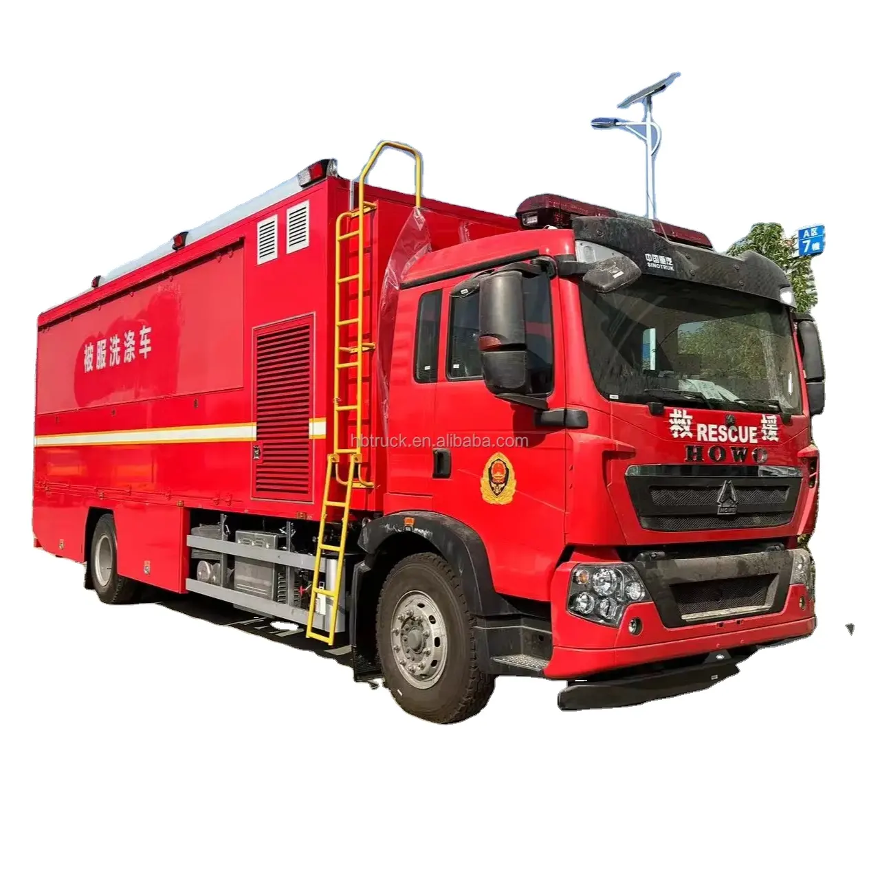 mobile laundry system and industrial clothes dryer Emergency vehicles