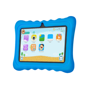 Kids Tablet <b>PC</b> 7 Inch Android 15 Wi-Fi Capacitive Screen Educational For Children Drop Resistance Red Case - Product Image 3