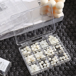 กล่องอะคริลิคใส 12 ช่อง สำหรับจัดเก็บเครื่องประดับ ต่างหู แหวน จิวเล็ตต์ติดเล็บ  รับทำโลโก้ตามสั่ง - Product Image 4
