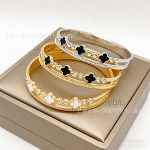 <span class=keywords><strong>Bracelet</strong></span> en acier inoxydable trèfle à quatre feuilles, clou de style <span class=keywords><strong>Cartier</strong></span>, <span class=keywords><strong>bracelet</strong></span> cœur effet goutte d'huile de marque T, <span class=keywords><strong>bracelet</strong></span> Yangshulun - Product Image 6