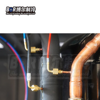 Copeland scroll compresor unidad de refrigeración evaporador de cámara fría unidad de condensación refrigerada por aire nuevo motor automático de bajo precio