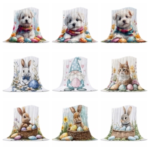 Thấp Moq Hot Bán Biểu Tượng Tùy Chỉnh 100 Ảnh + Thiết Kế In Lông Cừu Flannel Sang Trọng Ném Chăn Tùy Chỉnh Chăn - Product Image 3