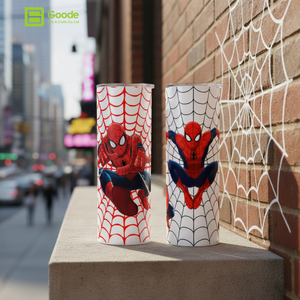 Pegatina de Transferencia Goode para Vasos Aislantes de 20oz, Brillante, Impermeable, con Diseño de Héroes de Dibujos Animados, Personalizada, Lista para Transferir, Calcomanías con Logotipo UV DTF - Product Image 3