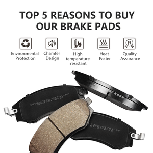 Plaquettes de frein céramiques OE de performance JXAP D815A pour Nissan, INFINITI, <span class=keywords><strong>Suzuki</strong></span> – Vente en gros de pièces détachées et accessoires automobiles - Product Image 4