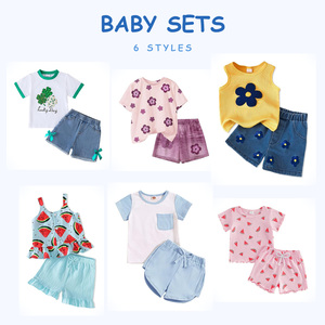 Conjunto de 2 Piezas para Niños y Niñas, Verano, Modelos Surtidos al por Mayor, CN/GUA Modelo 2026.4 para Mayoristas Internacionales - Product Image 1